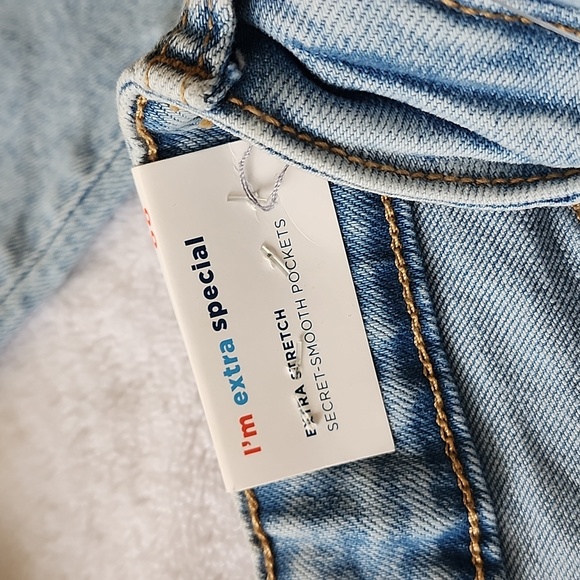 Old Navy Extra stretch high rise o.g. straight ankle size 00 blue jeans - Picture 4 of 9